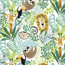 Cloud Cuddle Jungle Boogie 58/60" Fabric Per Yard