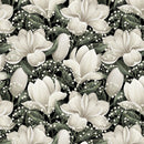 Cloud Cuddle Natural Magnolias 58"/60" Fabric per yard