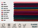 Rust Velvet Upholstery Fabric - Soft & Luxurious