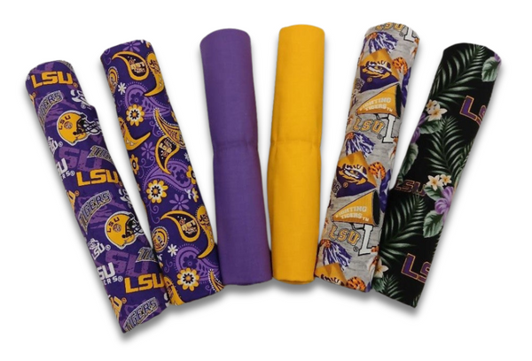 LSU Tigers - One Yard Bundle - 6 pack (Gold)