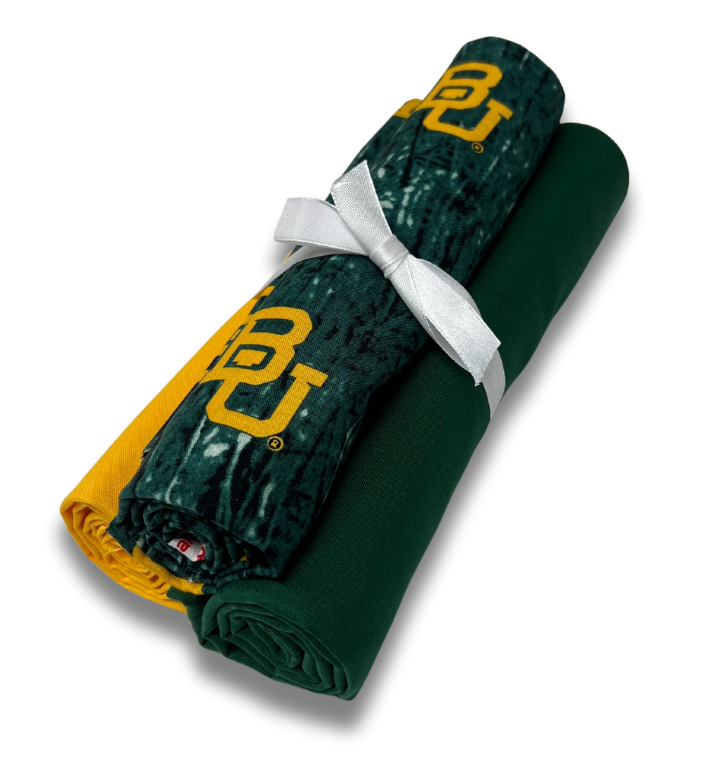 Baylor Bears - One Yard Bundle - 3 pack (Green & Gold)