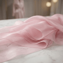 Crystal Organza Fabric by the Yard 60” Wide – Sheer Shiny Organza for Wedding Decor, Draping, Dresses, Curtains & Event Styling