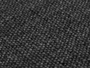Dark Gray Linen Look Upholstery Fabric - Woven & Heavy