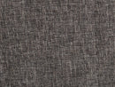 Dark Gray Woven Upholstery Fabric - Linen Look