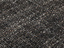 Dark Gray Woven Upholstery Fabric - Linen Look