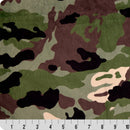 Digital Cuddle Loden Camoflage 58" - 60" Fabric per yard
