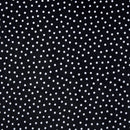 Digital Cuddle Black Dot 58" - 60" Fabric per yard