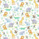 Digital Cuddle Jungle Joy 58/60" Fabric Per Yard