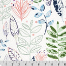 Digital Cuddle Blossom Modern Leaf 58" - 60" Fabric per yard