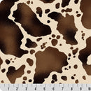 Digital Cuddle Brown Mustang 58" - 60" Fabric per yard