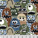 Digital Cuddle Loden Tickle Monster 58" - 60" Fabric per yard
