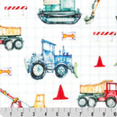 Digital Cuddle Multi Work Site 58" - 60" Fabric per yard