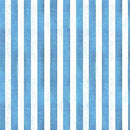 Route 66 - Blue Rugged Stripe - Cotton 44"/45" Fabric Per Yard