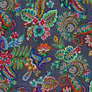 Woven Memories Charcoal Cotton 44"/45" Fabric Per Yard