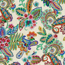 Woven Memories Cream Cotton 44"/45" Fabric Per Yard