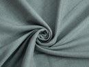 Dusty Blue Linen Look Upholstery Fabric - Woven & Heavy