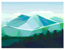 Hazy Hills East Pattern (CONFETTI)