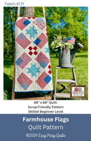 Farmhouse Flags Quilt Pattern