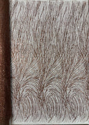 Fashion Glitter Design On A Mesh Lace 54” Wide| New Creations Fabric & Foam Inc.