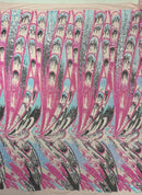 Feather Wing Sequin Fabric 54” Wide| New Creations Fabric & Foam Inc.
