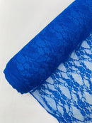 Floral Stretch Lace 58" Wide| New Creations Fabric & Foam Inc.