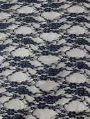 Floral Stretch Lace 58" Wide| New Creations Fabric & Foam Inc.