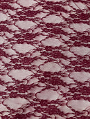 Floral Stretch Lace 58" Wide| New Creations Fabric & Foam Inc.