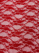 Floral Stretch Lace 58" Wide| New Creations Fabric & Foam Inc.