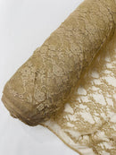 Floral Stretch Lace 58" Wide| New Creations Fabric & Foam Inc.