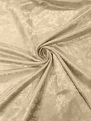 Flower Rose Jacquard Satin 58" Wide