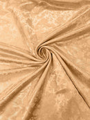 Flower Rose Jacquard Satin 58" Wide