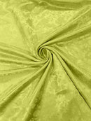 Flower Rose Jacquard Satin 58" Wide