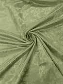 Flower Rose Jacquard Satin 58" Wide