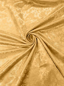 Flower Rose Jacquard Satin 58" Wide