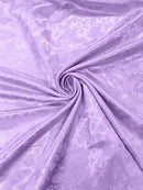 Flower Rose Jacquard Satin 58" Wide