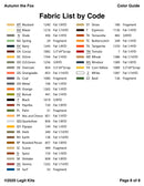 Autumn the Fox Pattern