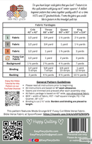 Fussy Frames Quilt Pattern