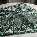 Geometric Diamond Sequin Stretch Mesh 54” Wide – Iridescent 4 Way Stretch Sequin Fabric
