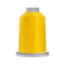 80108 Bright Yellow Glide Polyester Thread - 5,500 yards King Spool