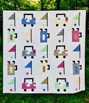 Golf Bags and Flags Quilt Pattern