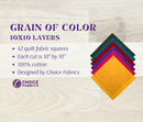 Grain of Color - 10x10 Layers [42 cuts] (Color Pop)