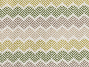 Green Chevron Upholstery Fabrics - Outdoor & Indoor