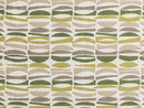 Green Geometric Upholstery Fabric - Outdoor & Indoor
