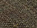 Green & Brown Woven Upholstery Fabric - Linen Look