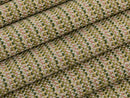 Green Outdoor Upholstery Fabrics - Linen Look & Woven