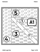 Halloween Pattern by Cole's Quilts