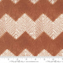 Kawa Chevron Stripe Rust 44"/45" Fabric Per Yard
