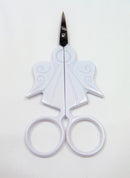 4" Angel Embroidery Scissors – Precision Needlework Scissors with Leather Case