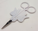 4" Angel Embroidery Scissors – Precision Needlework Scissors with Leather Case