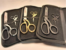 Premium Sewing Scissor Set – 4-Piece Collection with Felt Case